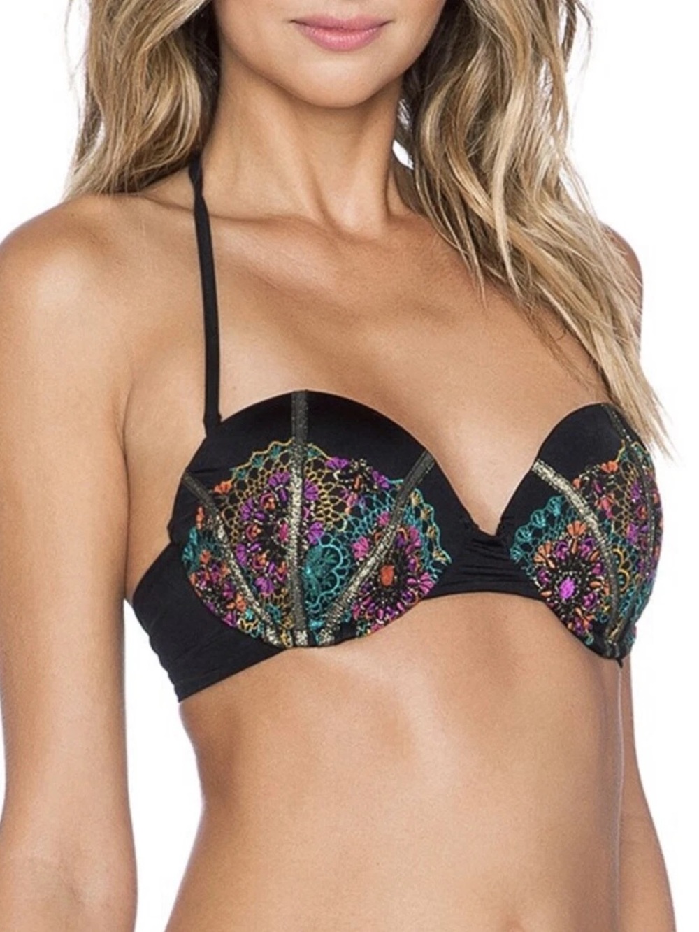 Beach Bunny Swimwear Lilith Sun Balconette Bikini Top